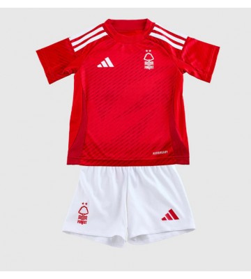 Nottingham Forest Primera Equipación Niños 2024-25 Manga Corta (+ Pantalones cortos)